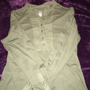 Olive Green L Merona Shirt